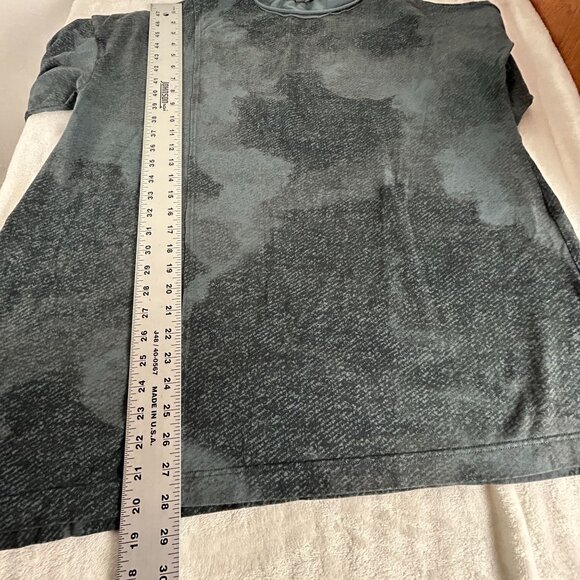 Oska Womens Long Sleeve Grey Tunic Top Size 3 Stretch Oversized Asymmetric Hem - Picture 8 of 8